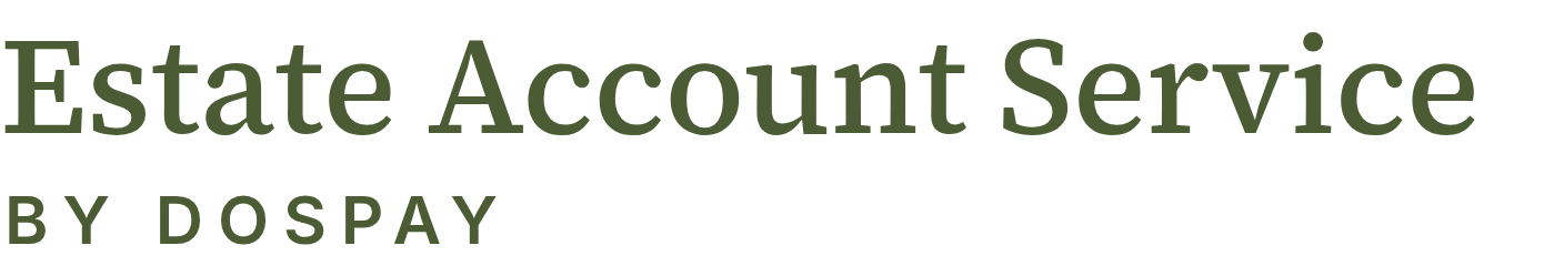 Estate Account Service