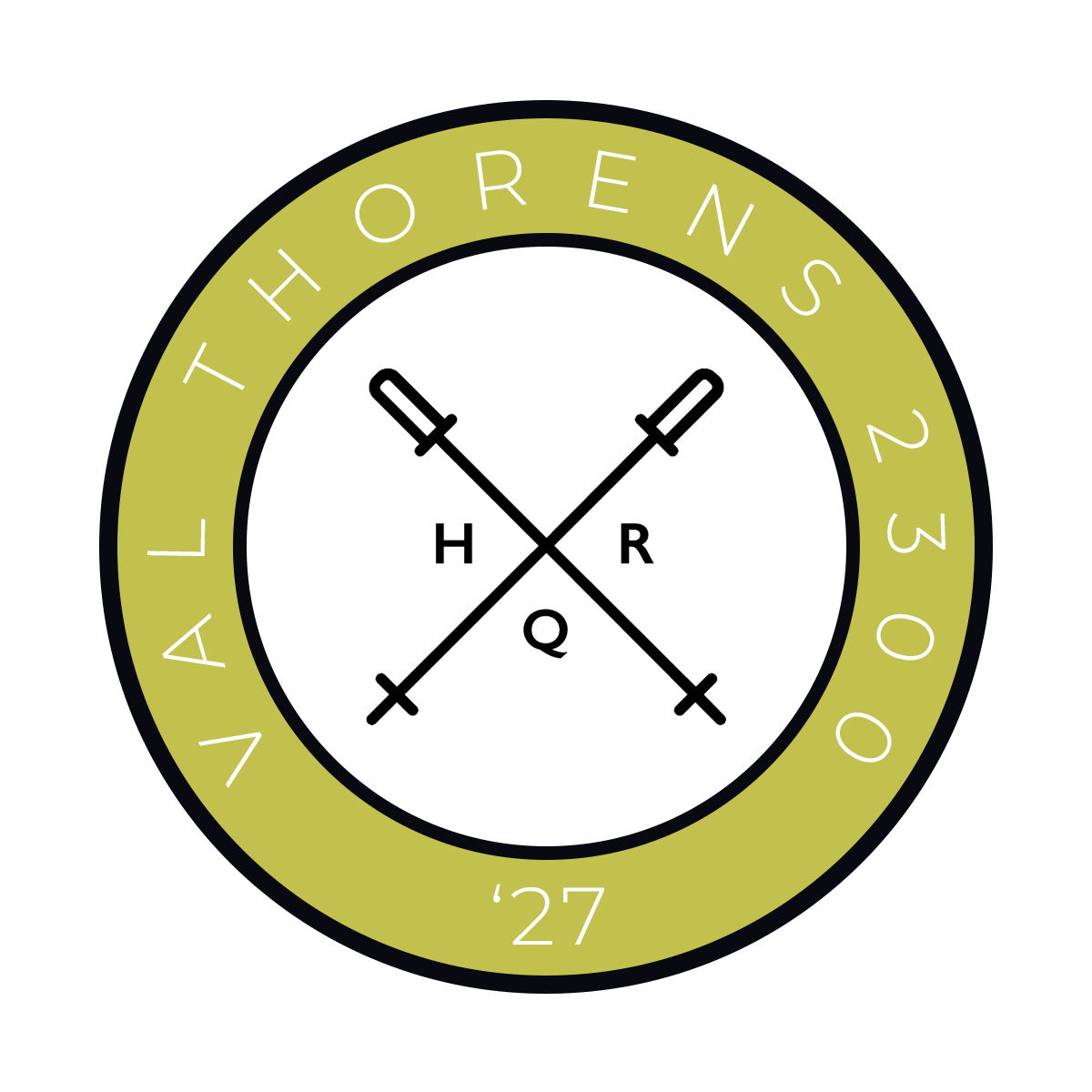 HQR Ski 2027 badge
